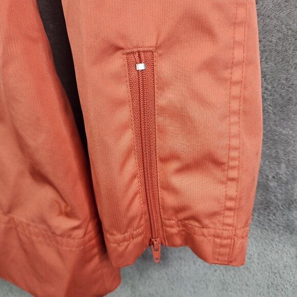 Womens Hurley Double Breasted Coral Jacket w/ Removable Gray Hood Button Front S - Picture 12 of 14